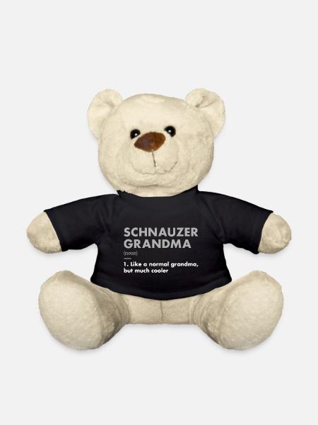 Schnauzer Grandma Definition - Teddy - Schwarz