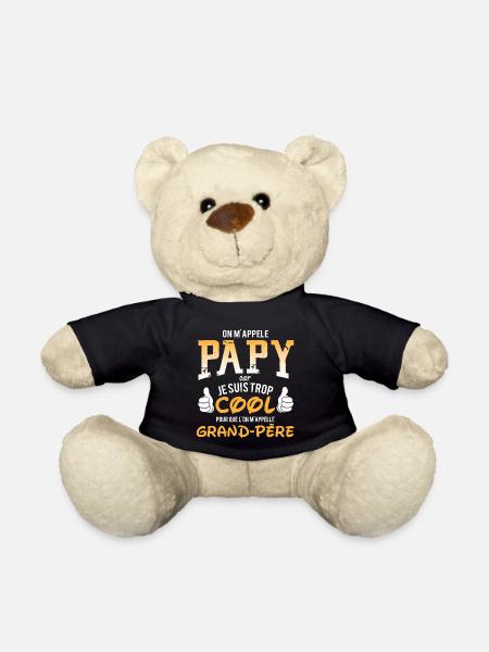 PAPY COOL - Nounours - noir