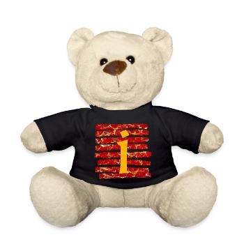 Strip E 232 I - Teddy Bear - black - Front