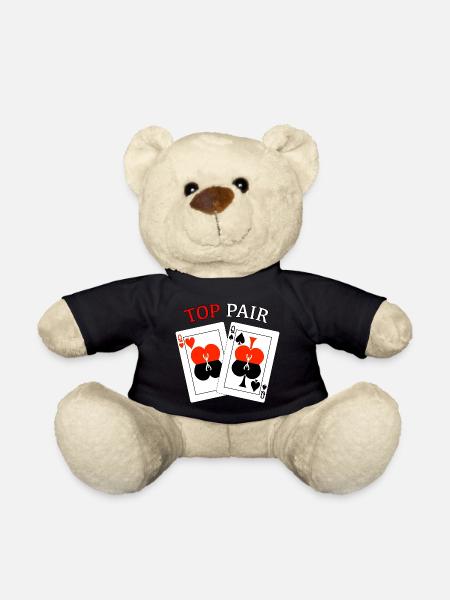 The TOP pair - Teddy Bear - black
