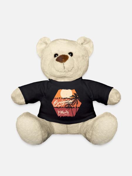 Original 1964 Retro 1964 Geburtstagsgeschenk - Teddy - Schwarz