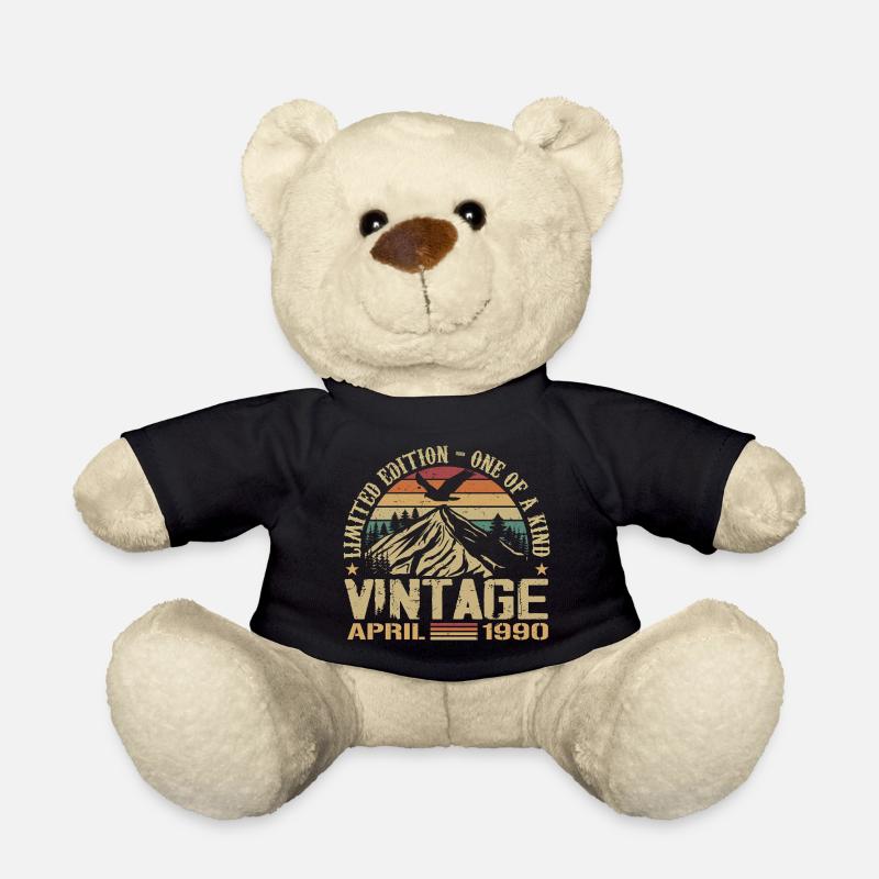 Avril 1990 Jubilé Avril 1990 Don 1990 - Nounours - noir