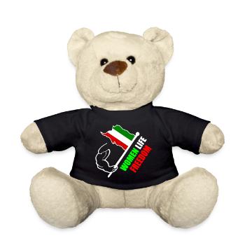 Women life freedom - Nounours - noir - Devant