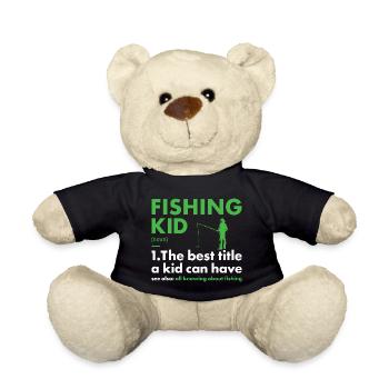 Fisher Kid Définition Pêche - Nounours - noir - Devant