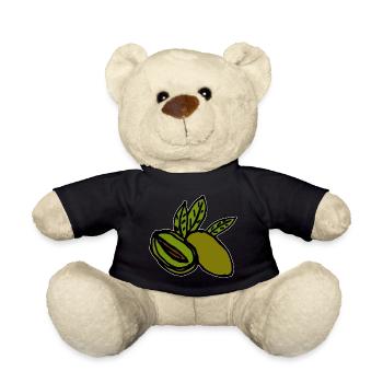 Oliven mediterran - Teddy - Schwarz - Vorne