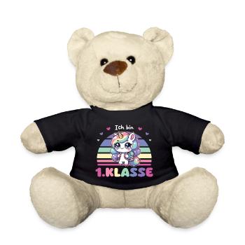 Kindergarten Farewell I'm 1st grade - Teddy Bear - black - Front