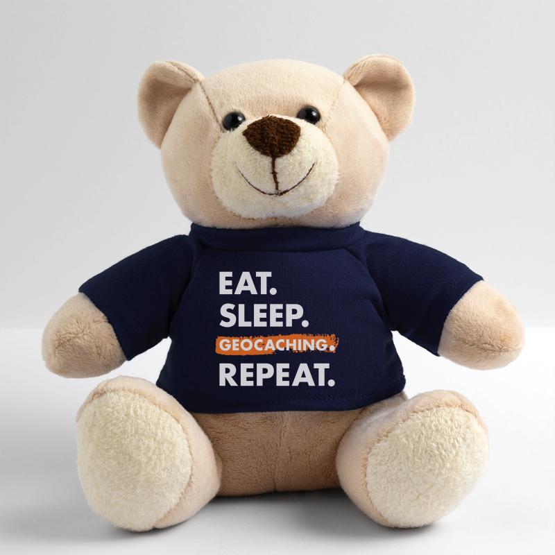 Geocacher Manger Dormir Géocaching Nounours