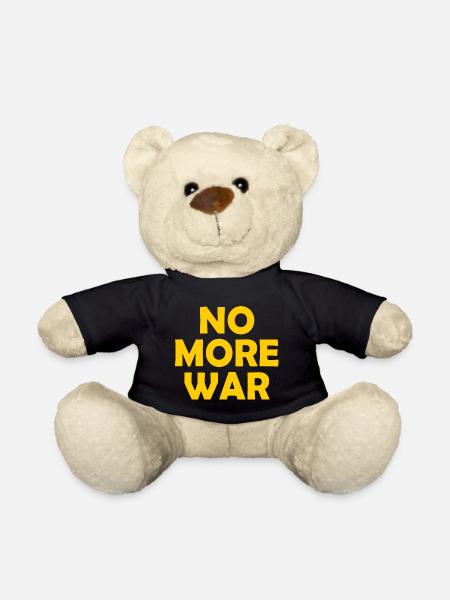 No more war - Teddy - Schwarz