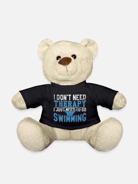 swim - Teddy Bear - black