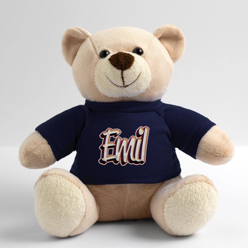 Emil First Name Name Graffiti Design Teddy Bear