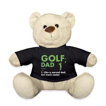 Sport Dad Définition Golf - Nounours - noir - Devant