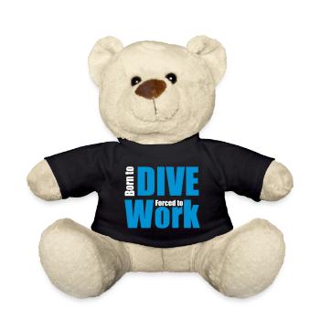 dive - Teddy Bear - black - Front