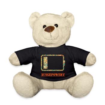 battery e 20 - Teddy Bear - black - Front