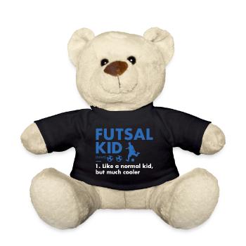 Sport Kid Definition Futsal - Teddy Bear - black - Front