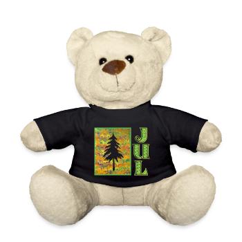 jul e 258 - Teddy Bear - black - Front