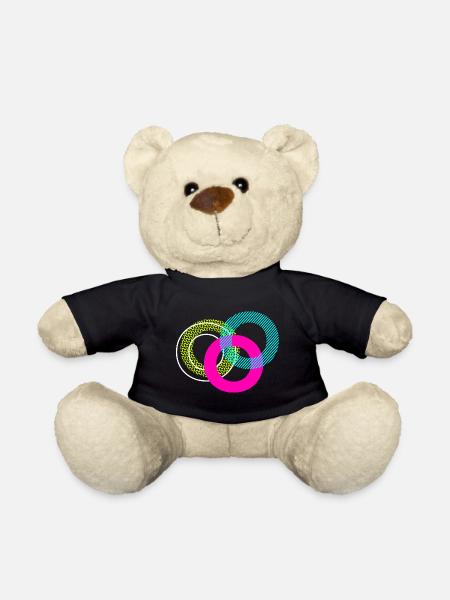 Buchstabe O - Teddy - Schwarz