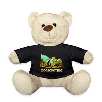 Dogscooting Bikejöring Zughundesport Design - Teddy - Schwarz - Vorne