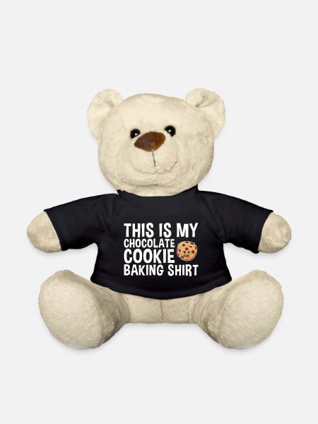 Cuisson au chocolat Biscuit de Noël Cuisson Biscuit - Nounours - noir