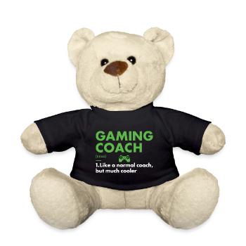 Gamer Coach Définition du jeu - Nounours - noir - Devant