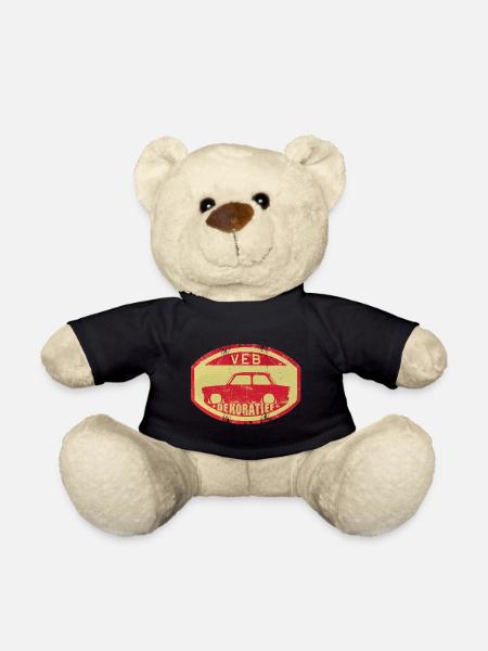 601 - VEB - Dekoratief - Teddy - Schwarz