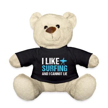 Sport J’aime le surf - Nounours - noir - Devant