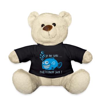 Comme un poisson dans l'eau - Nounours - noir - Devant