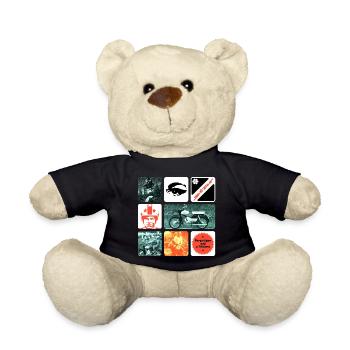 Simson Star Moped - Teddy Bear - black - Front