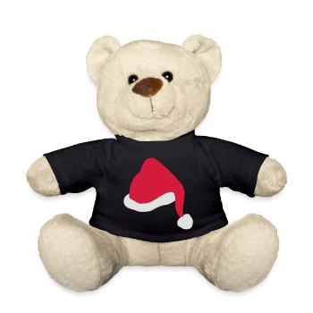Funny gifts for Christmas - Teddy Bear - black - Front