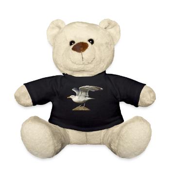 seagull gull moewe2 - Teddy - Schwarz - Vorne