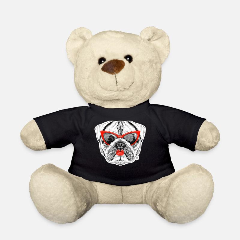 Pug Lady - Nounours - noir