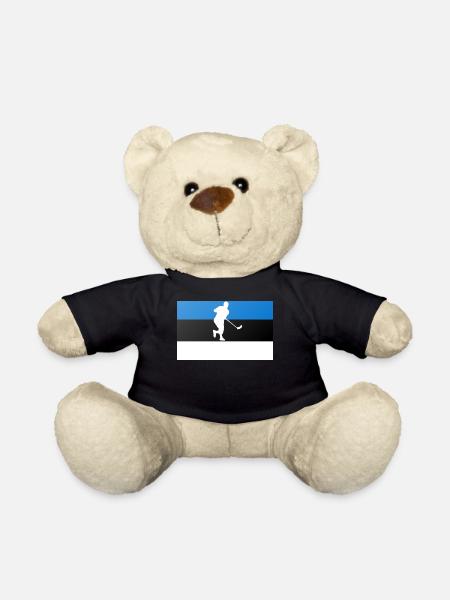 floorball - Teddy - Schwarz