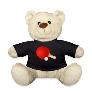 table tennis ping pong tischtennis bat11 - Teddy - Schwarz - Vorne