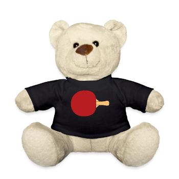 table tennis ping pong tischtennis bat6 - Teddy - Schwarz - Vorne