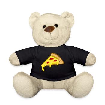 manger de la nourriture pizza pizzeria restaurant62 - Nounours - noir - Devant