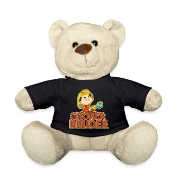Big Brother - Teddy Bear - black - Front