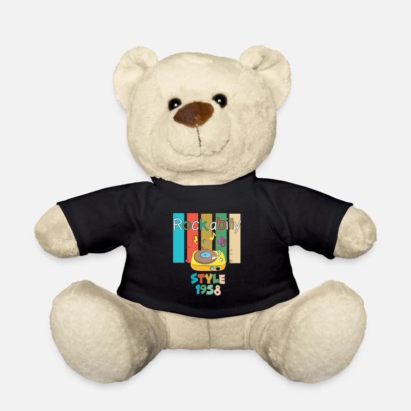 Rockabilly - Teddy Bear - black