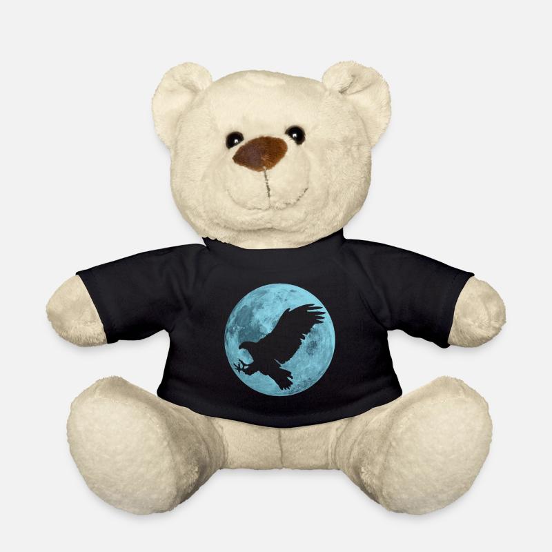 Aigle pleine lune - Nounours - noir