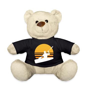 Kajak Sonne Vintage 70er - Teddy - Schwarz - Vorne