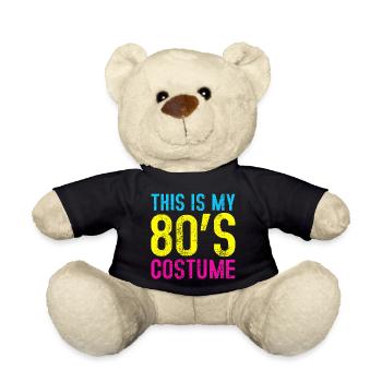 80s - Nounours - noir - Devant