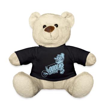 Zwerg tragen, was - Teddy - Schwarz - Vorne
