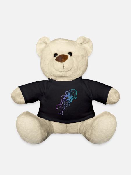 qualle - Teddy - Schwarz