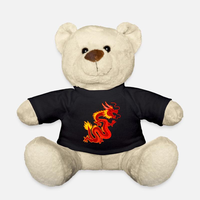 Dragon - Teddy Bear - black