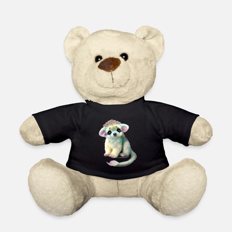 Blottir bébé animal - Nounours - noir