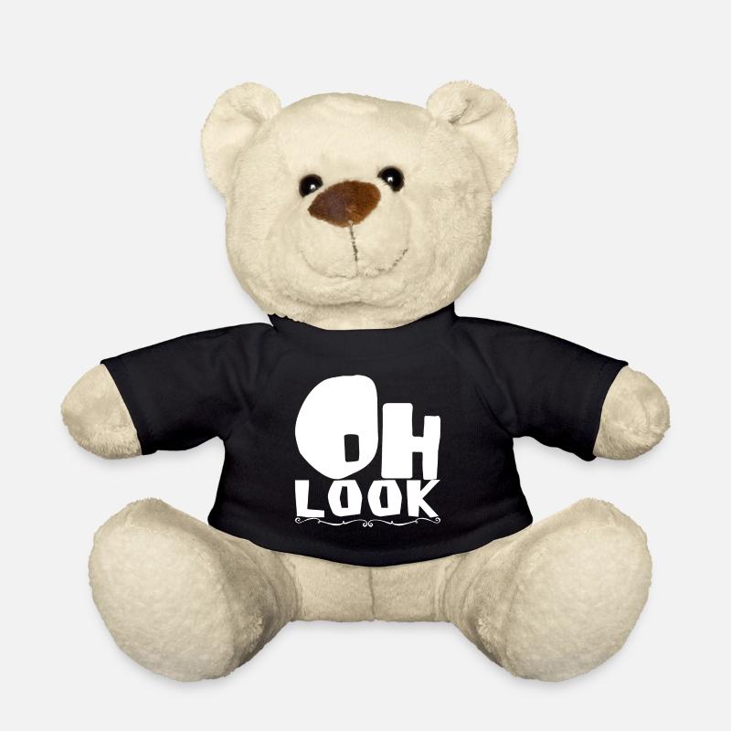 Oh schau - Teddy - Schwarz