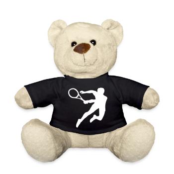 tennis - Teddy Bear - black - Front