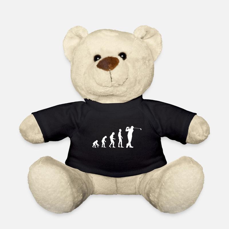 Golf! Golfer Geschenk - Teddy - Schwarz