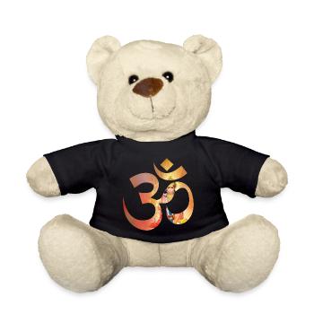 Om Hanuman bunt - Teddy - Schwarz - Vorne
