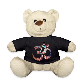 Om krishna Yoga - Teddy - Schwarz - Vorne