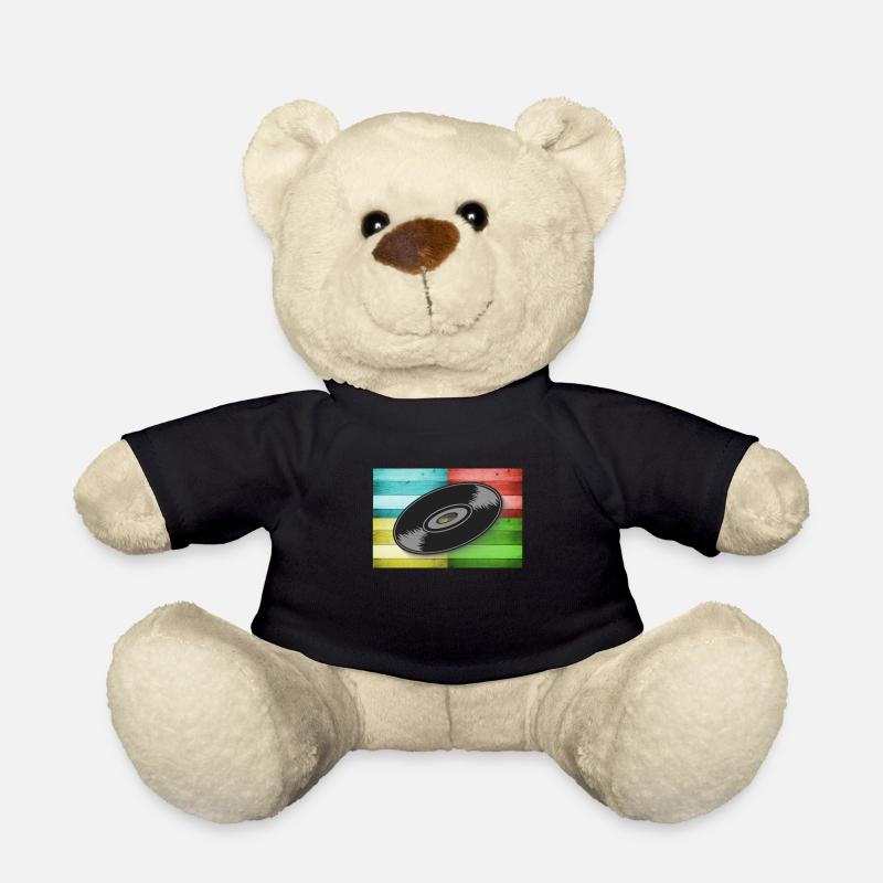 Vinyle sur Pop Art - Nounours - noir