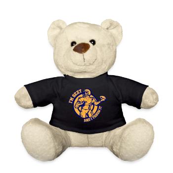 Football Lancer Sexy Sport Blindé Cadeau - Nounours - noir - Devant